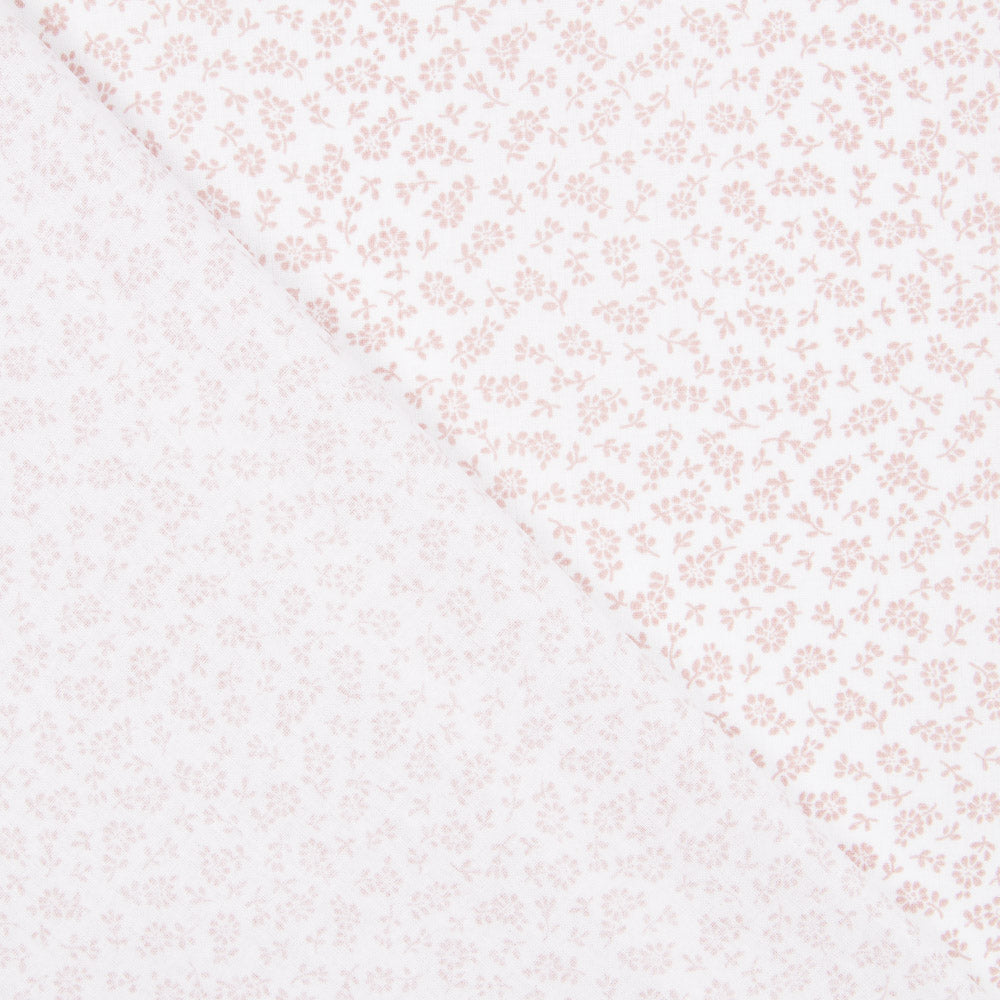 Popeline Brindilles Blanches - Ribes y Casals