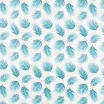 Coton Résiné Feuille De Vigne Turquoise - Ribes y Casals