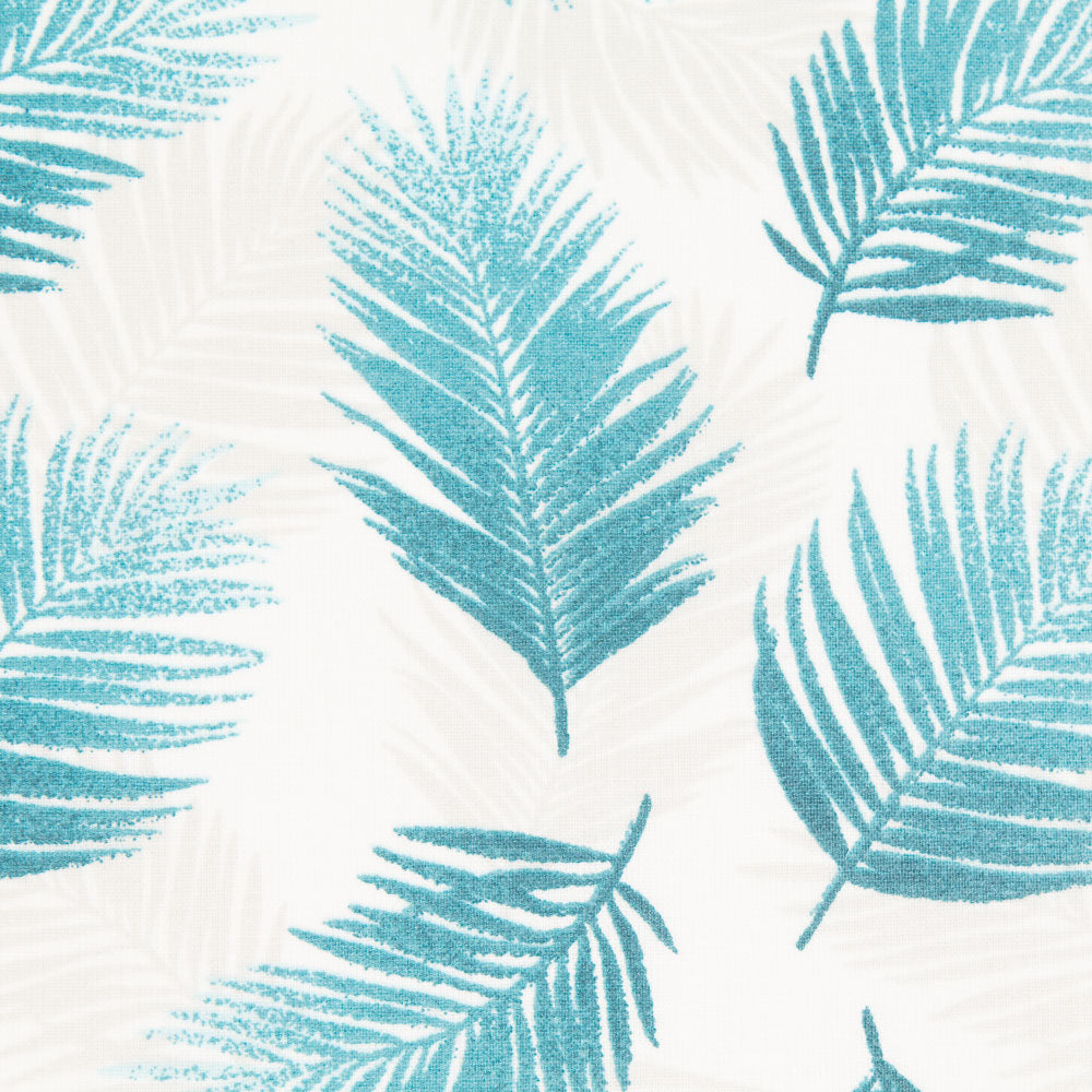 Coton Résiné Feuille De Vigne Turquoise - Ribes y Casals