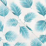 Coton Résiné Feuille De Vigne Turquoise - Ribes y Casals