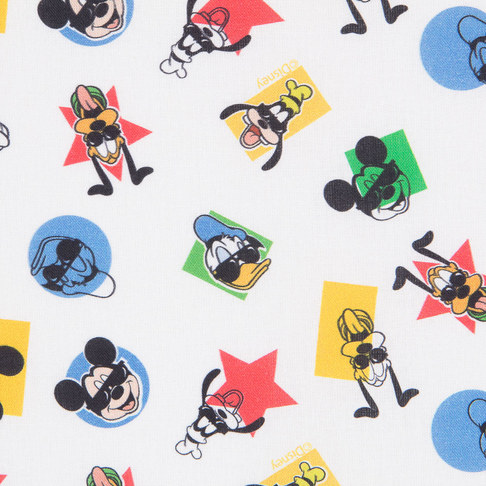 Tissu Coton Mickey Et Ses Amis - Ribes y Casals