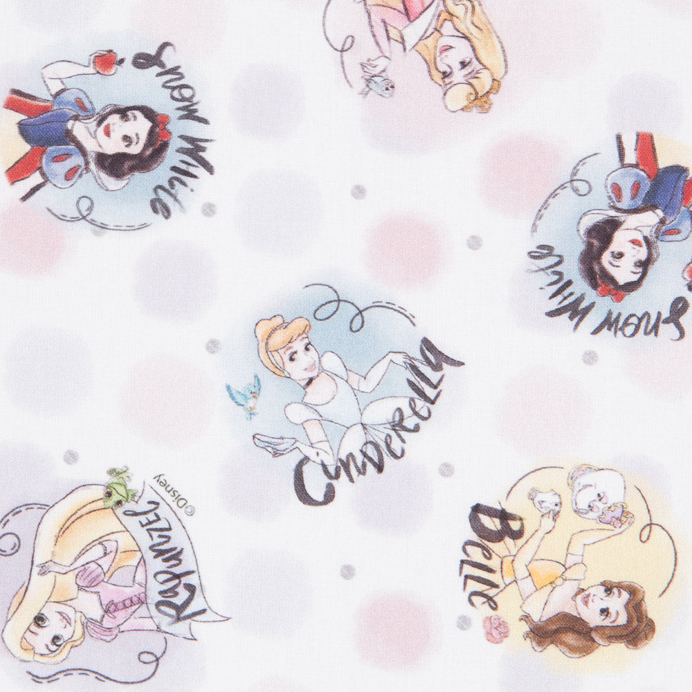 Tissu Coton Princesses Disney Original - Ribes y Casals