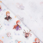 Tissu Coton Frozen Blanc - Ribes y Casals