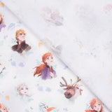 Tissu Coton Frozen Blanc - Ribes y Casals