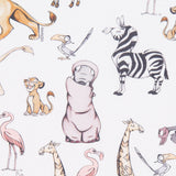 Tissu Coton Les Animaux Du Roi Lion - Ribes y Casals