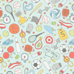 Popeline Sports Aigue-marine - Ribes y Casals