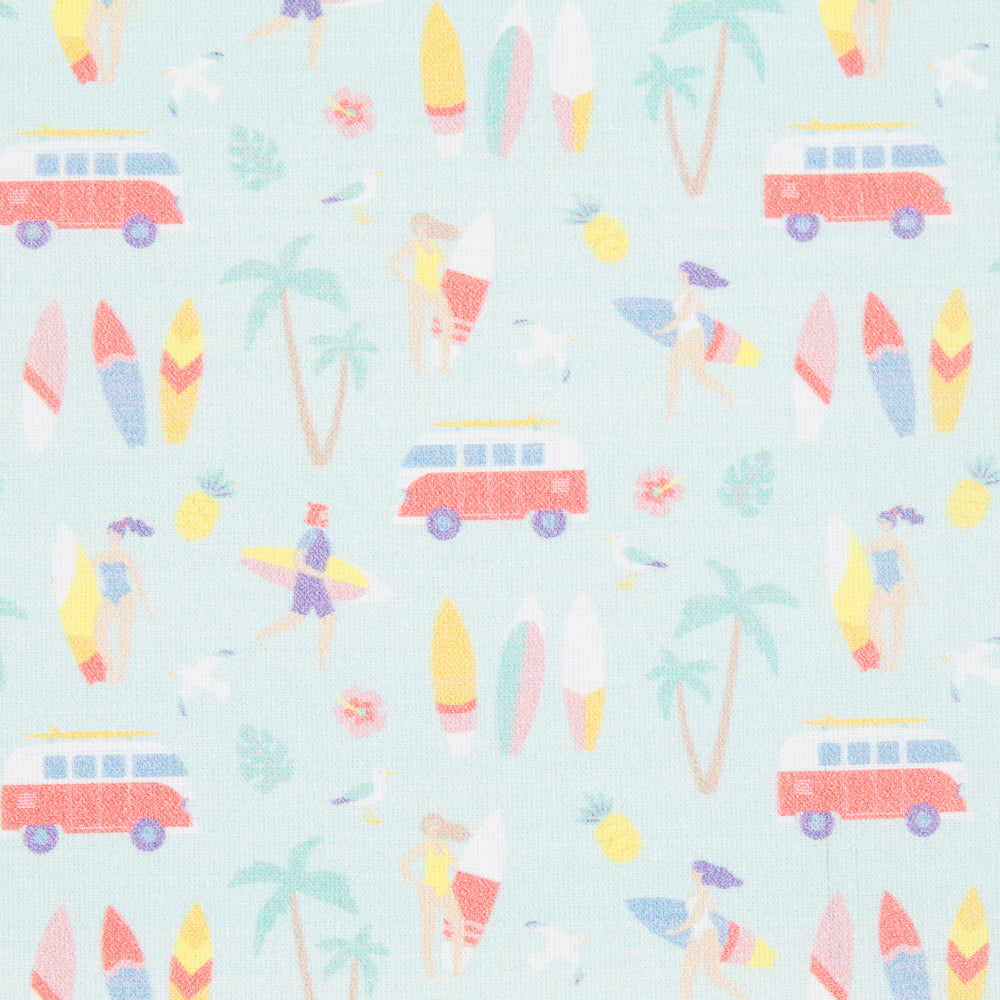 Tissu Coton California Surf - Ribes y Casals
