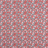 Tissu Coton Badges Rouges - Ribes y Casals