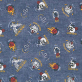 Tissu Coton Rugby Denim - Ribes y Casals