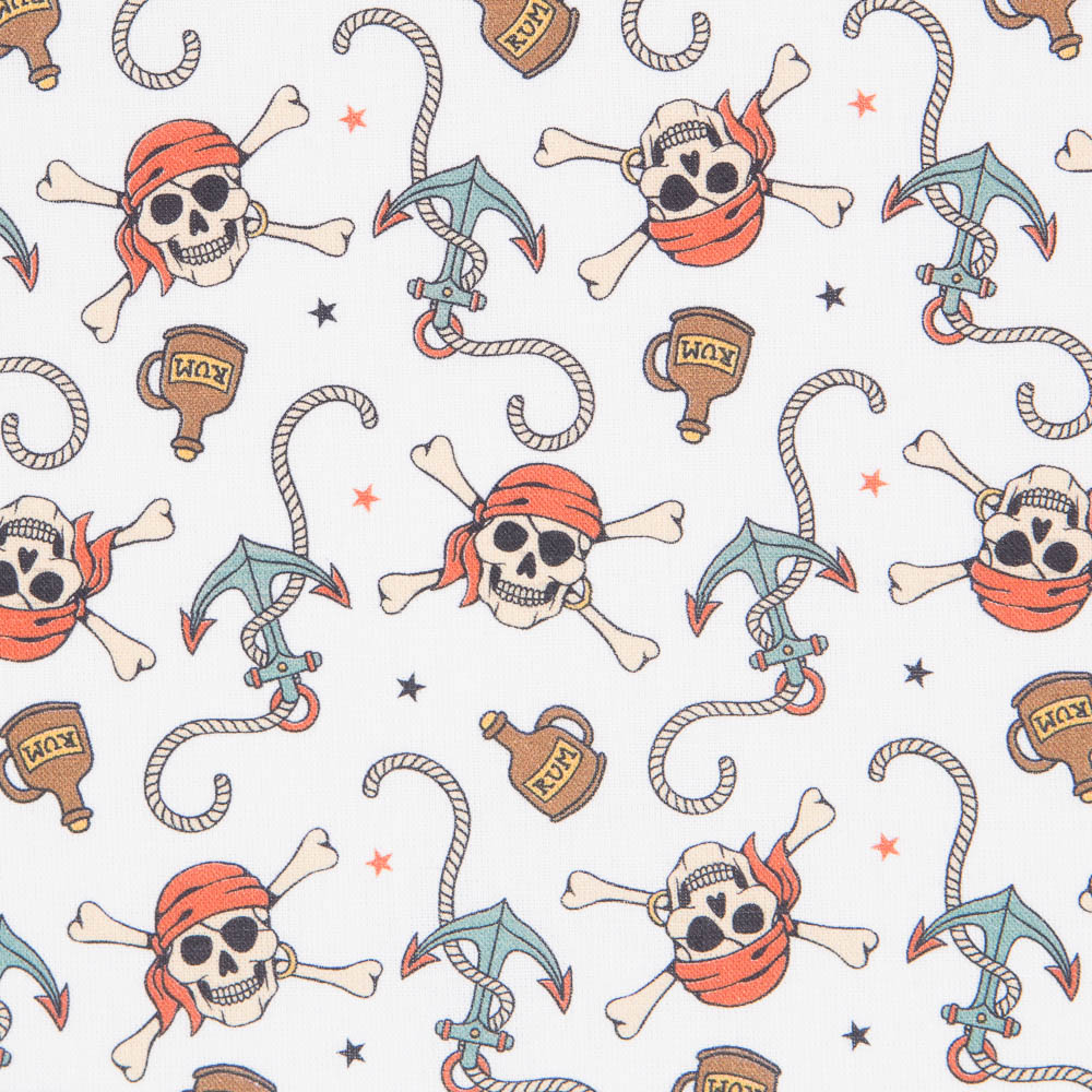 Tissu Coton Pirates De La Mer - Ribes y Casals