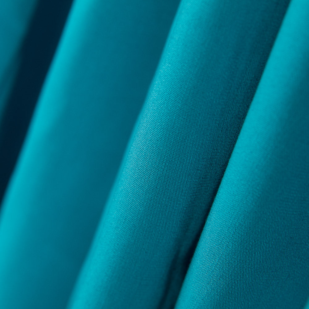 Popeline Bleu Canard - Ribes y Casals