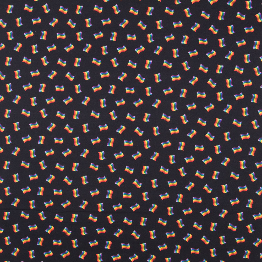 Coton Drapeaux Fierté LGBT Noir - Ribes y Casals