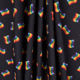 Coton Drapeaux Fierté LGBT Noir - Ribes y Casals