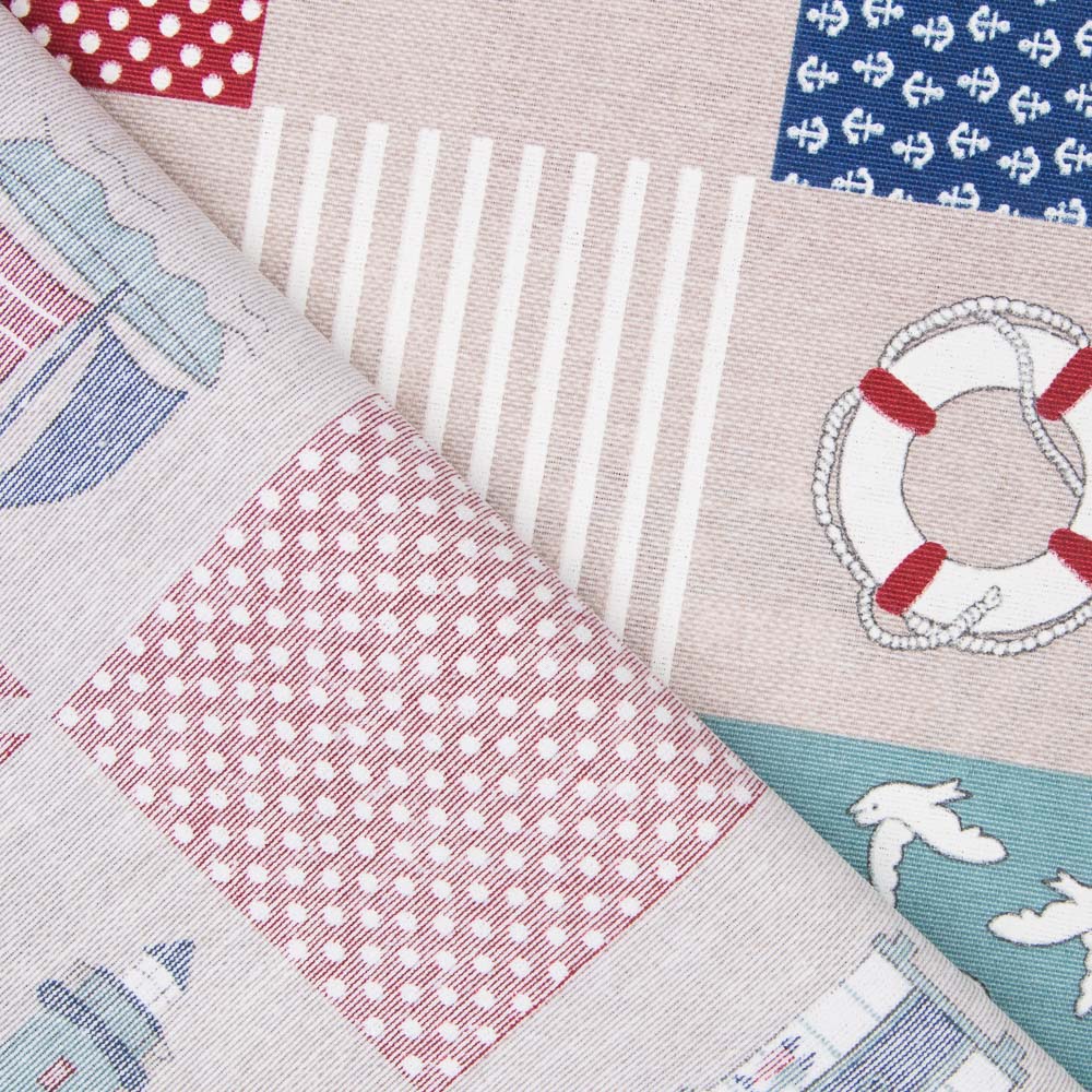 Toile Marinière Carrés - Ribes y Casals