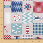 Toile Marinière Carrés - Ribes y Casals