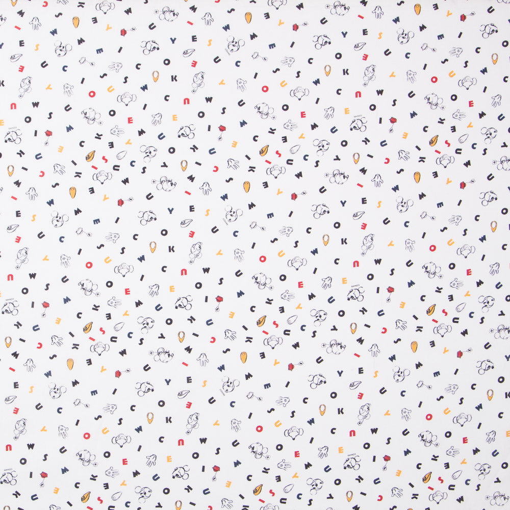 Coton Lettres Mickey - Ribes y Casals