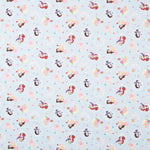 Retal Algodón Disney Princesas Azul 50x140 cm - Ribes y Casals