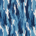 Tissu Coton Camouflage Glace - Ribes y Casals