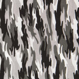 Tissu Coton Gris Camouflage - Ribes y Casals