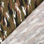 Tissu Coton Camouflage Chasseur - Ribes y Casals