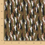 Tissu Coton Camouflage Chasseur - Ribes y Casals
