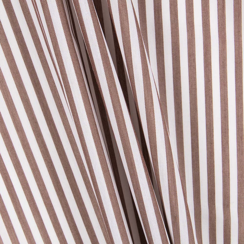 Vichy Rayures Maxi Marron - Ribes y Casals