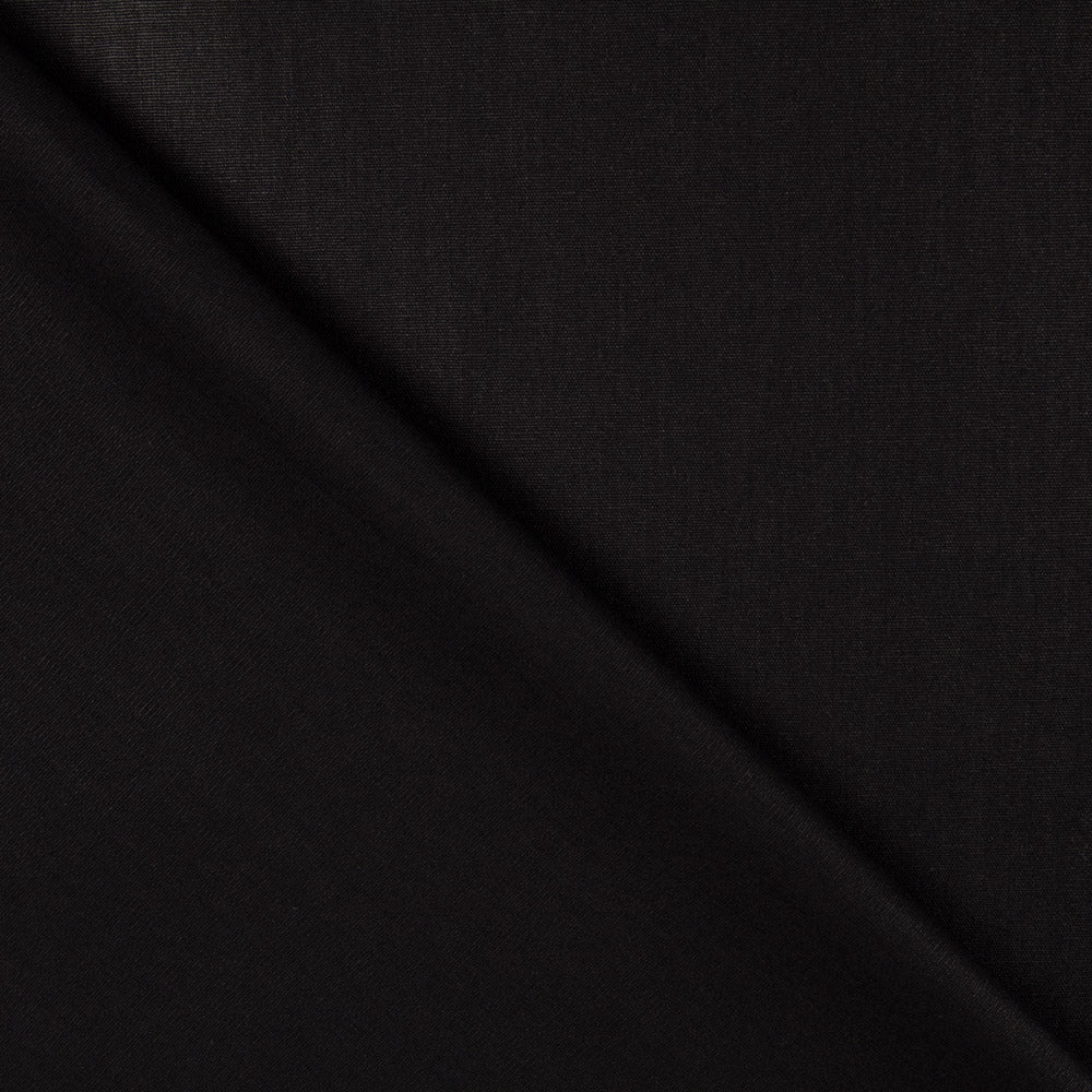 Popeline de coton noire - Ribes y Casals