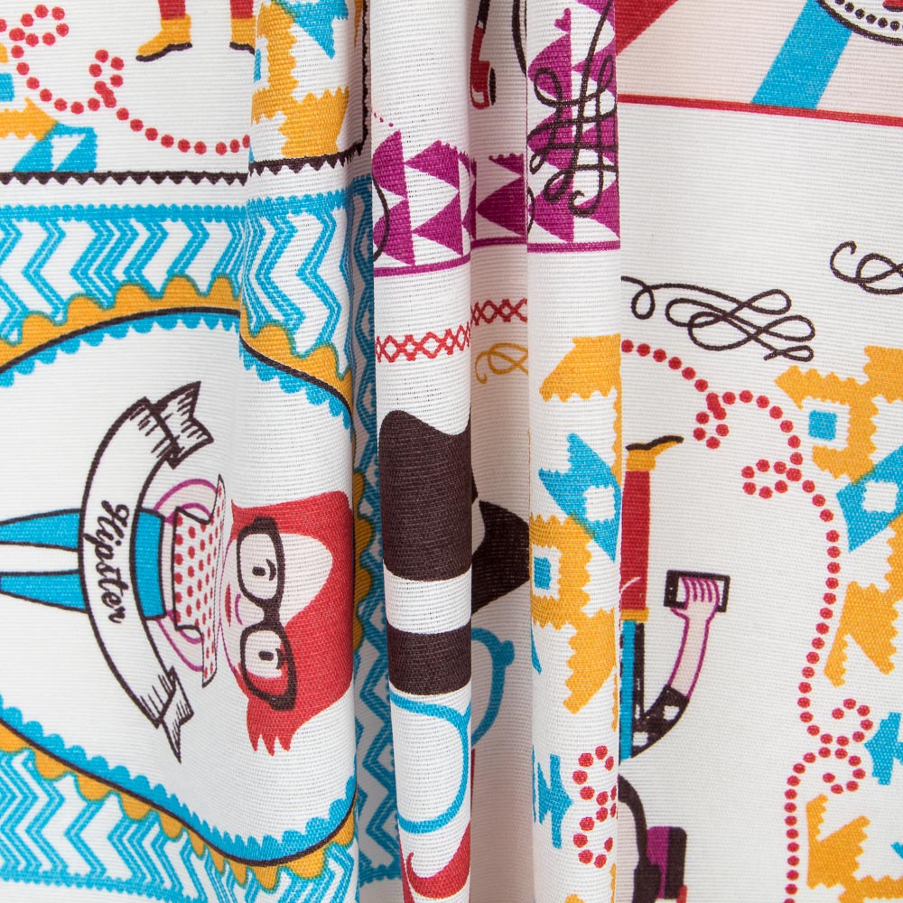 Toile Imprimée Hipster - Ribes y Casals