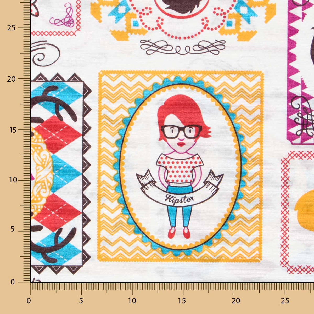 Toile Imprimée Hipster - Ribes y Casals