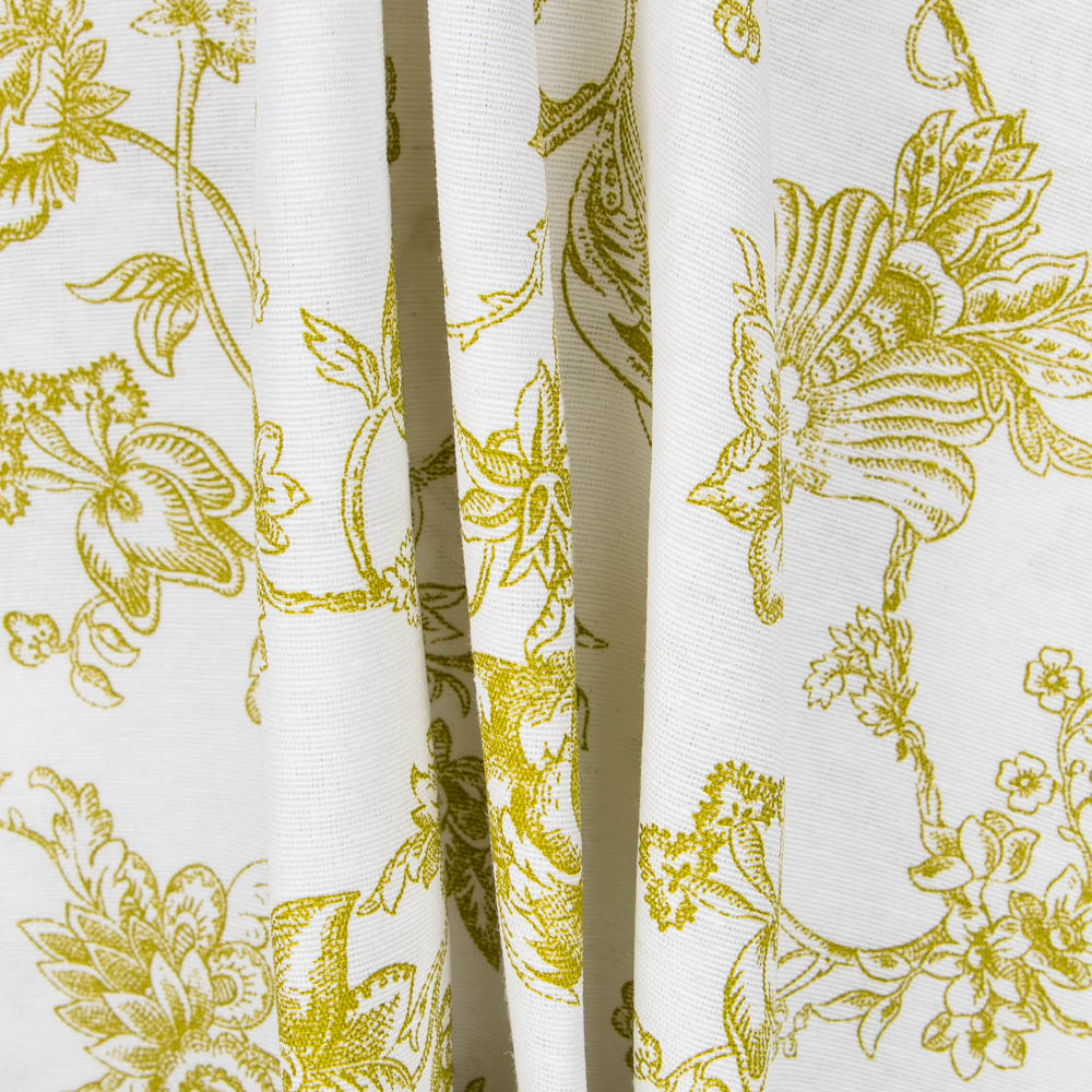 Toile Imprimée Vert Romantique - Ribes y Casals