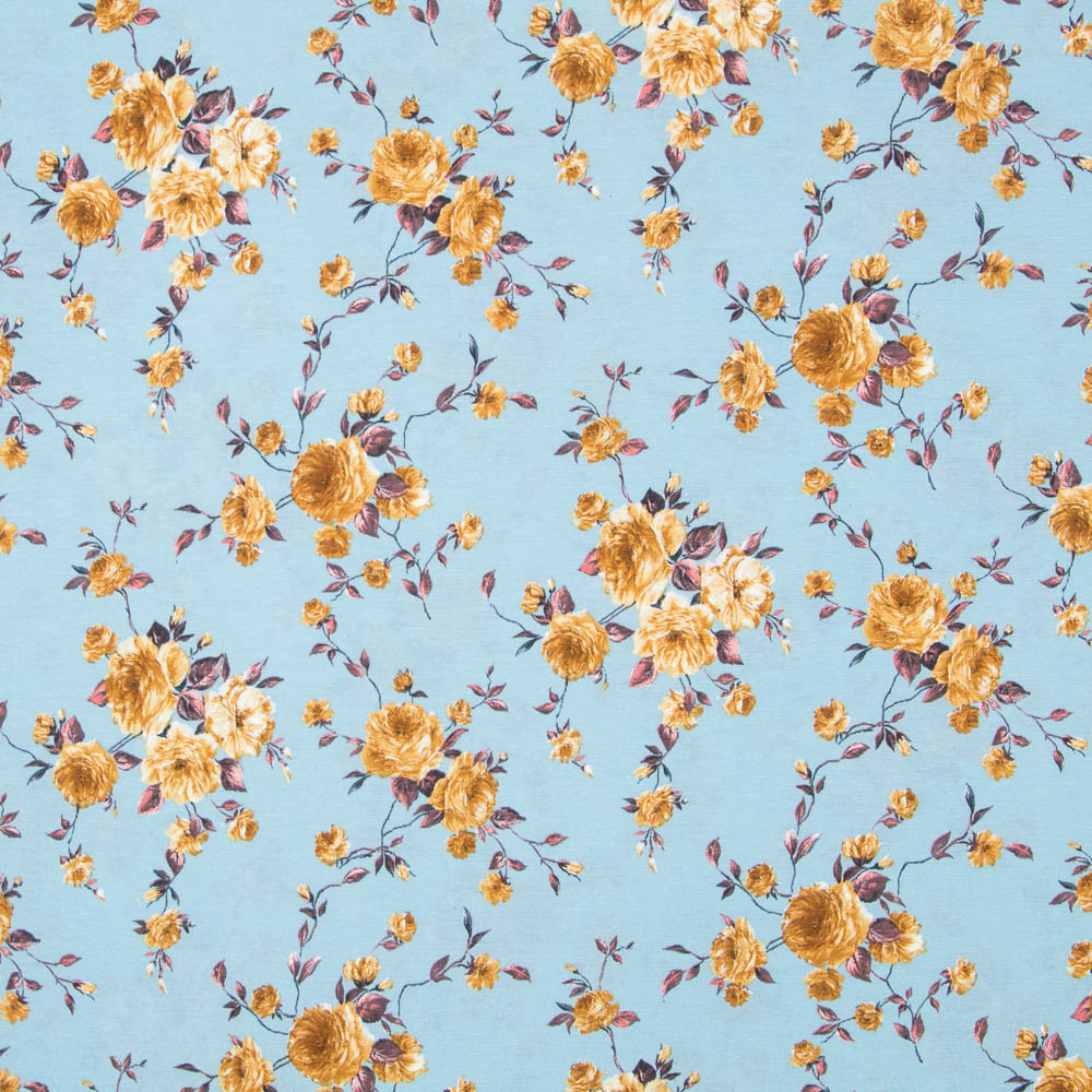 Toile Imprimée Bleu Automne - Ribes y Casals