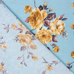 Toile Imprimée Bleu Automne - Ribes y Casals