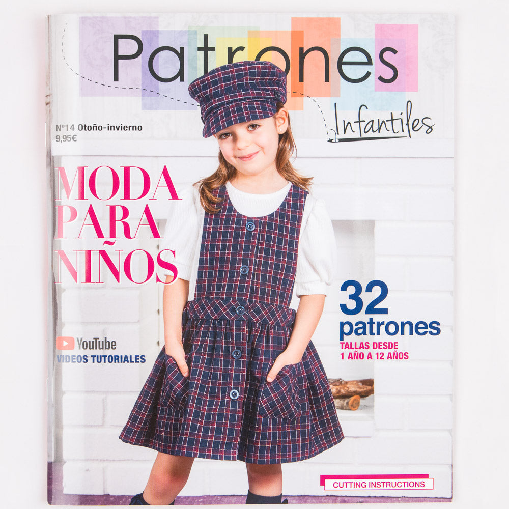 Magazine Patron De Coutre Mode Enfants Nº14 - Ribes y Casals