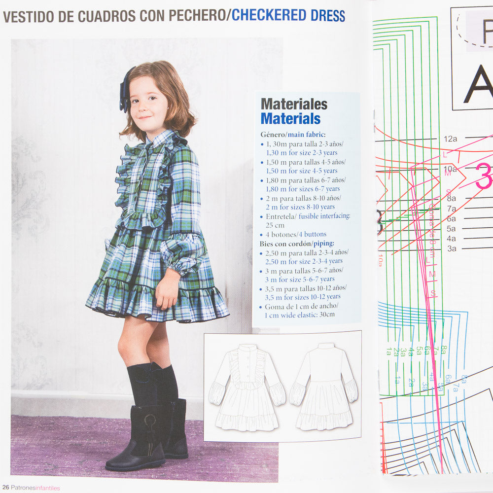 Magazine Patron De Coutre Mode Enfants Nº14 - Ribes y Casals