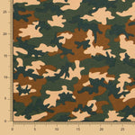 Tricot Coton Camouflage Marron - Ribes y Casals