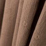 Tissu Broderie Rustique Marron - Ribes y Casals