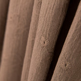 Tissu Broderie Rustique Marron - Ribes y Casals