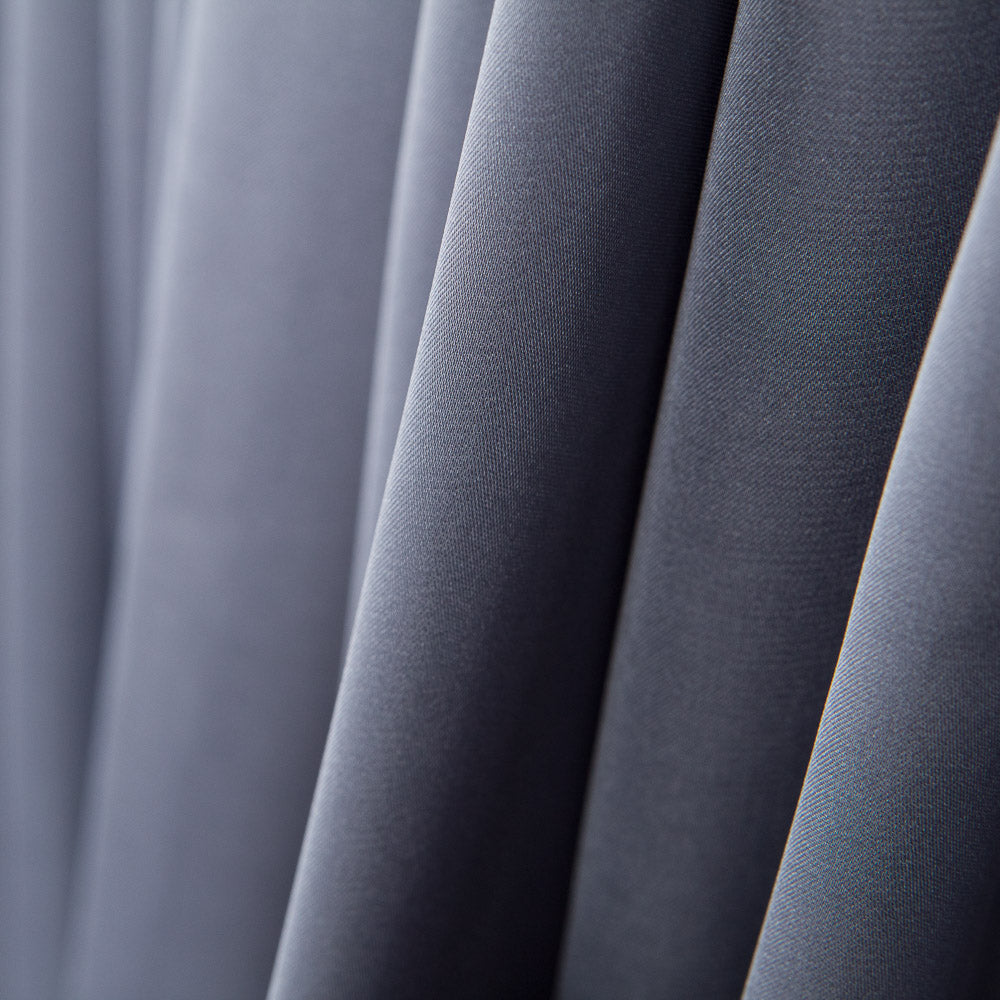 Tissu Polyester Satiné Bleu Gris - Ribes y Casals
