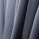 Tissu Polyester Satiné Bleu Gris - Ribes y Casals