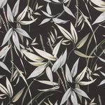 Toile Imprimée Noire Tropiques - Ribes y Casals