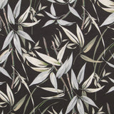 Toile Imprimée Noire Tropiques - Ribes y Casals