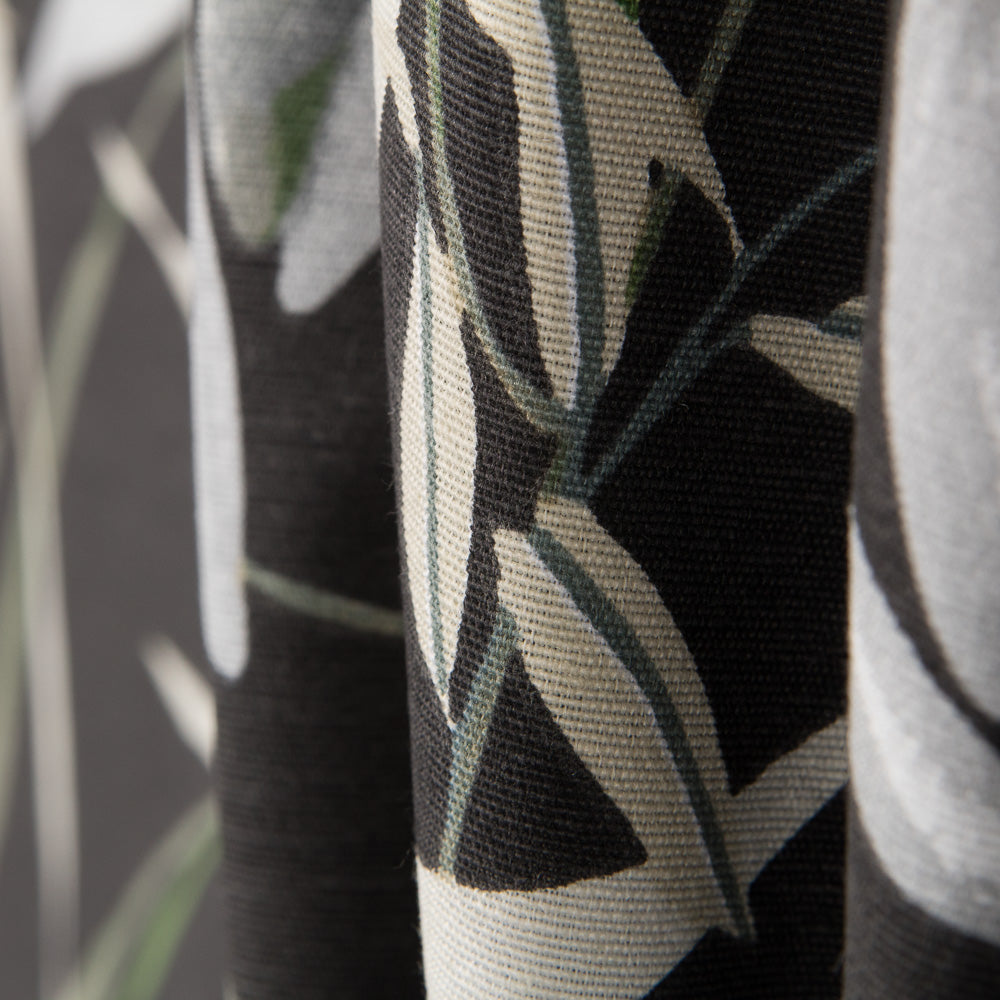 Toile Imprimée Noire Tropiques - Ribes y Casals