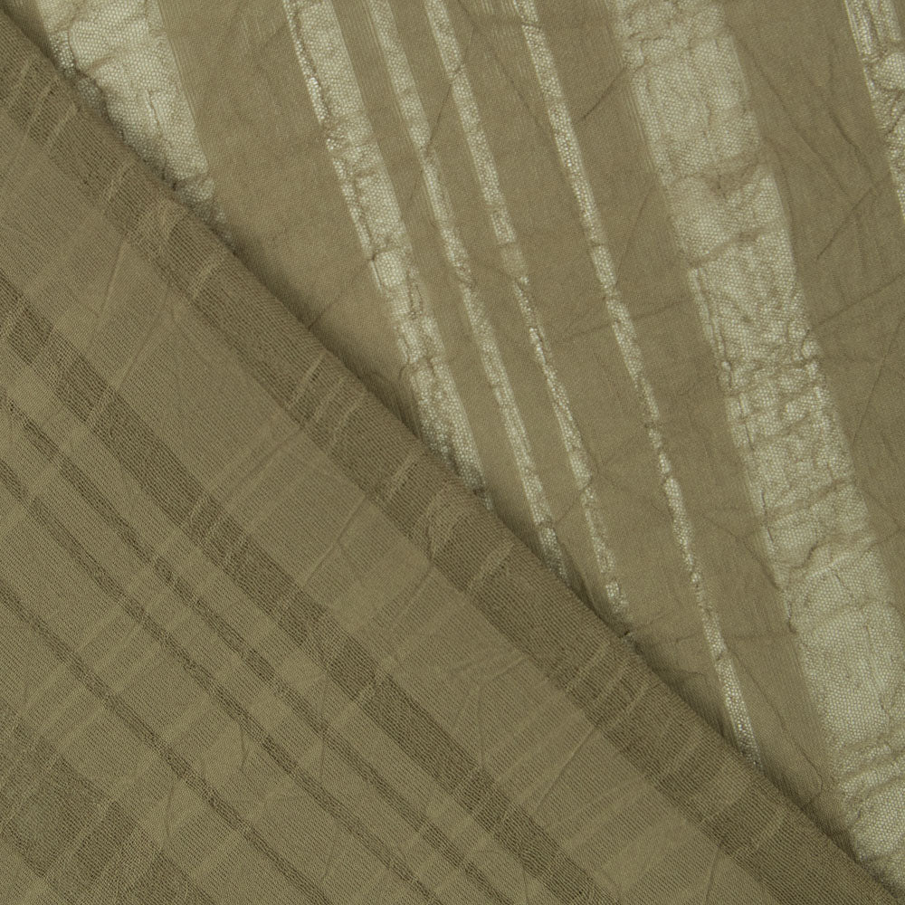 Tissu Rustique Rayure Verte - Ribes y Casals