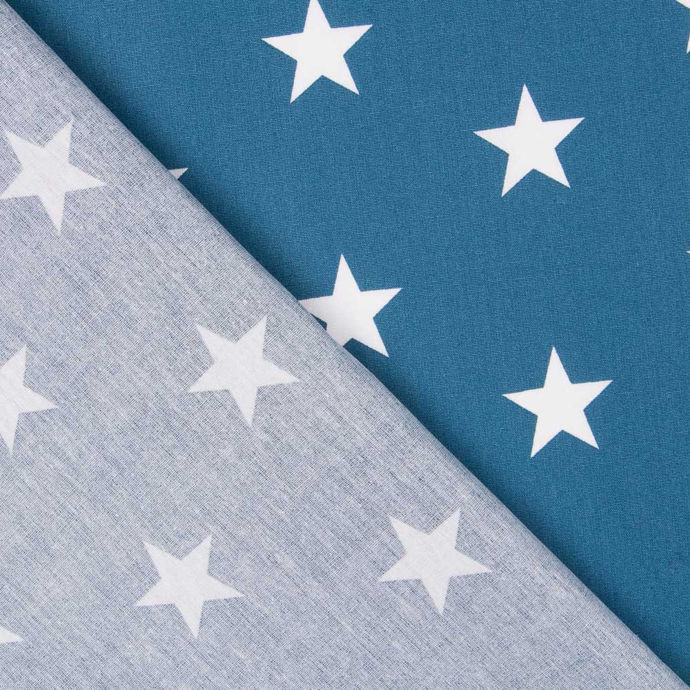 Coton Maxi Étoiles Canard - Ribes y Casals