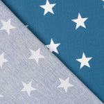 Coton Maxi Étoiles Canard - Ribes y Casals