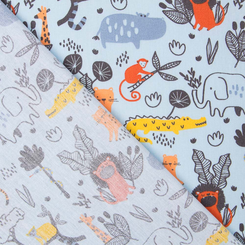 Coton Zoo Bleu - Ribes y Casals