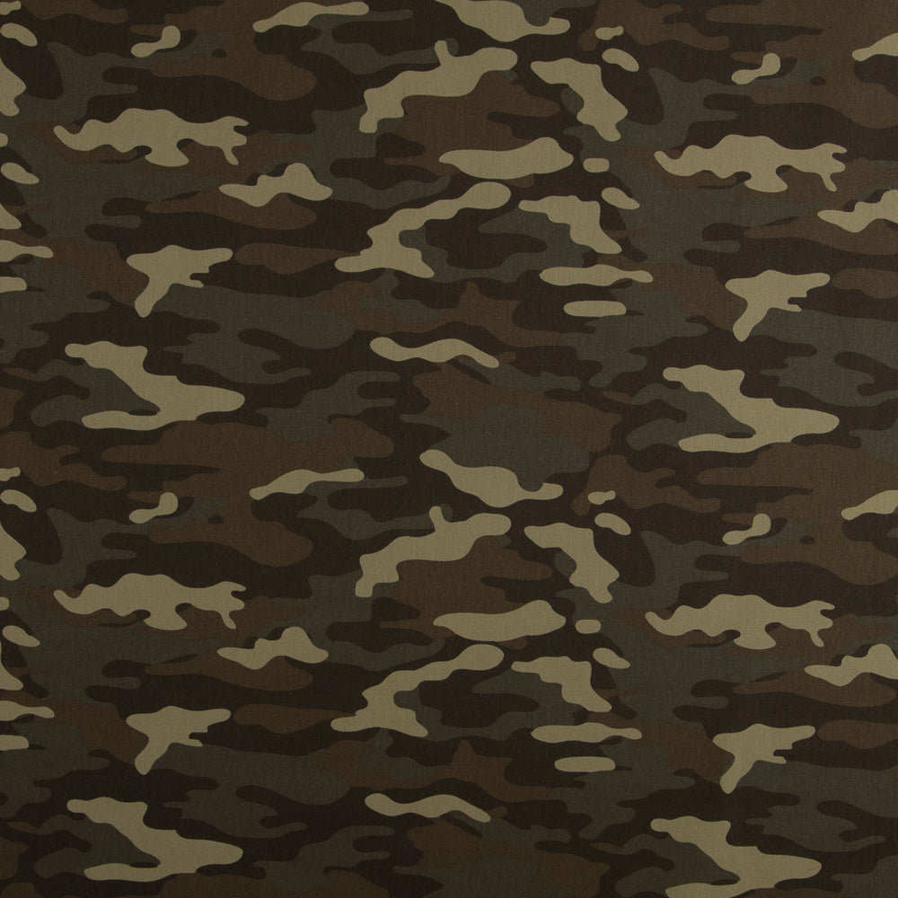 Coton Soutenu Marron Camouflage - Ribes y Casals