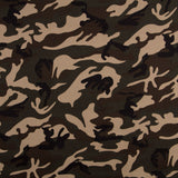 Gabardine Camouflage Marron - Ribes y Casals