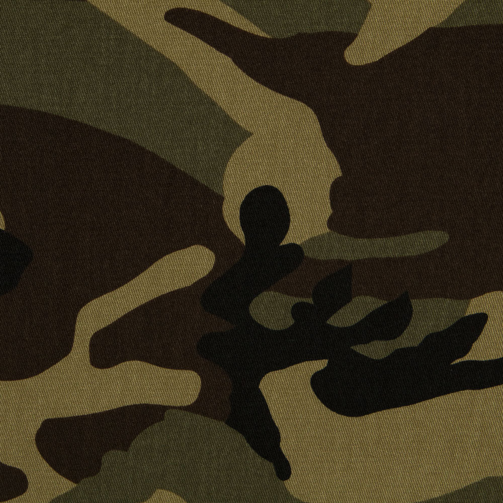 Retal Sarga Gruesa Camuflaje Verde 150x140 cm - Ribes y Casals