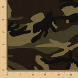 Gabardine Camouflage Vert - Ribes y Casals